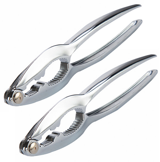 본라이프 1+1 견과류망치 호두망치 호두까는기계 다기능 견과류 부럼까기 멀티 3 CLIP 가위 잣 은행 견과류 게 크랩 랍스터 크래커 잣까기 집게, 2개, 견과류망치 크래커