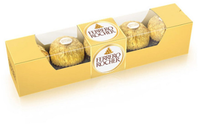 페레로로쉐 T5 발렌타인데이 화이트데이 수능합격 초콜릿 선물, 63g, 6개