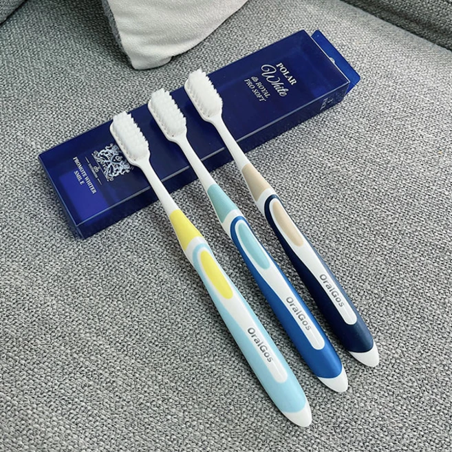 OralGos 0.12mm 미세모칫솔, 1세트, 3개입 - 쿠팡