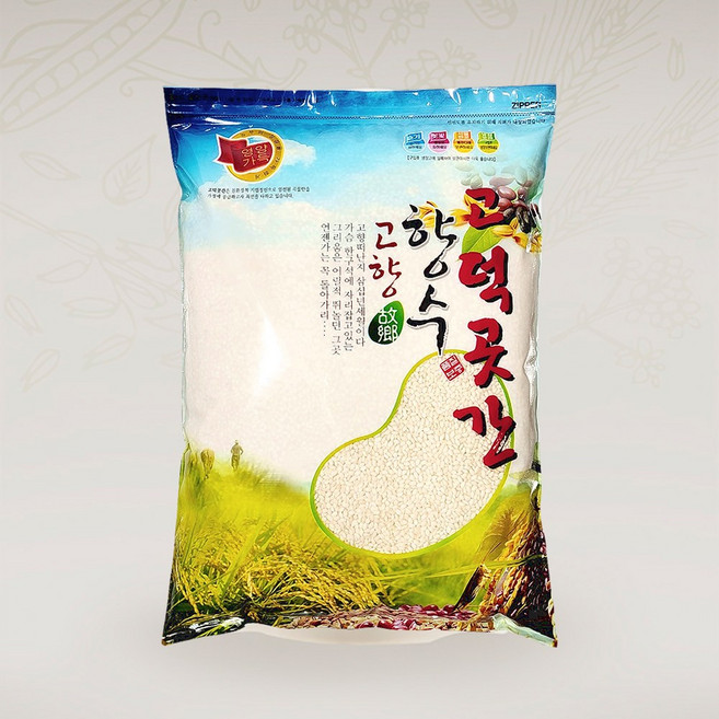 25년산 [늘찬팜] 국내산 찹쌀, 1개, 4kg