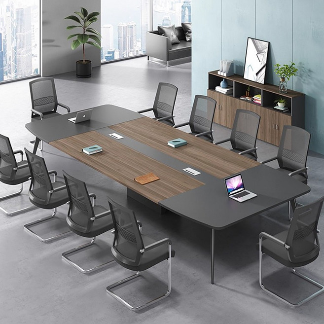 오피스 대형 회의용 테이블 4/6인용 회의용 연수용 사무용 테이블, PJ04