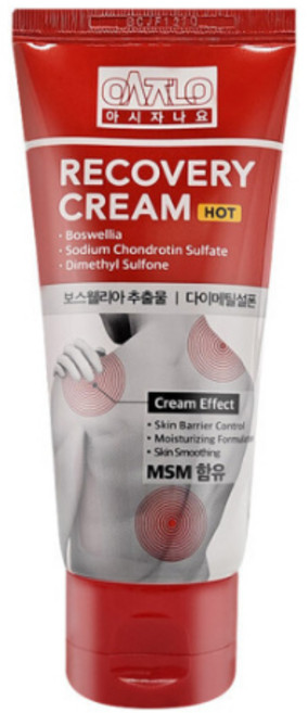 MD정품 리커버리 핫크림 MSM 보스웰리아 함유 스포츠 마사지크림 마사지겔 에뮤오일 바르면 뜨끈뜨끈 HOT 리커버리크림 아나프로 마사지 크림, 1개