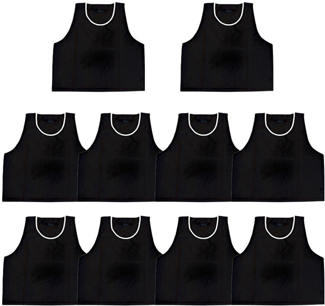 낫소 성인용 10개 세트 축구 풋살 농구 배구 스포츠 팀조끼