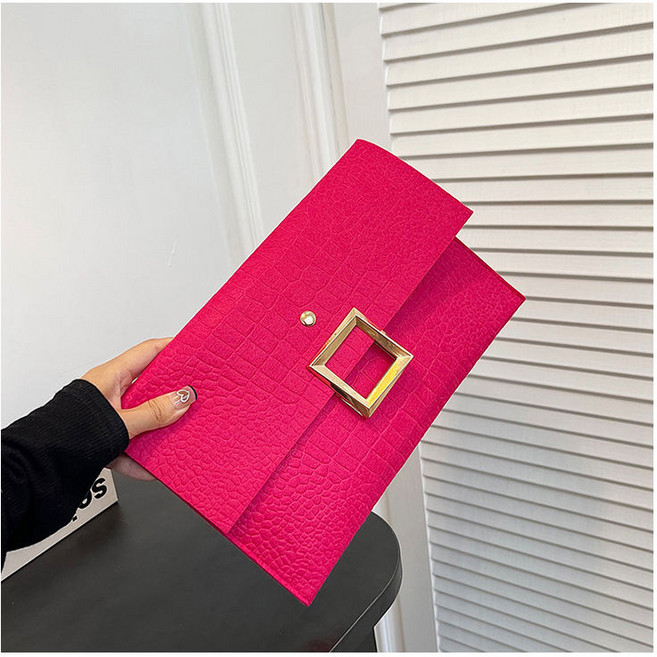 패션 여성 클러치백 여성용 손가방 패션 무늬 PU 클러치백 금속장식 LT