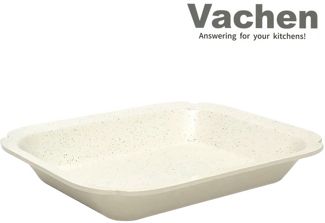 토탈하우스 바첸 쿠커블웨어 헤라 (베이지) 직사각 Vachen 인덕션 가스렌지 겸용 2707, 1개