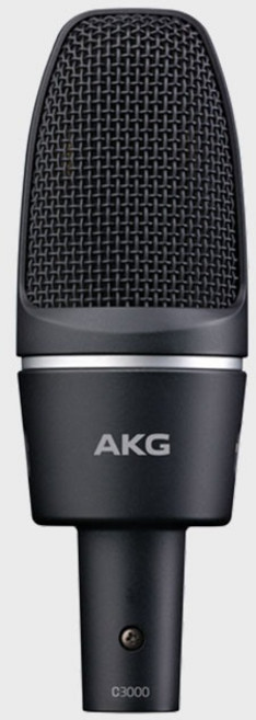 AKG C3000 콘덴서 마이크 보컬용 악기용 레코딩 마이크