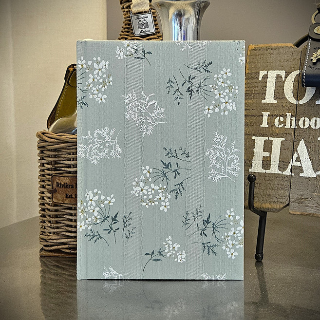 스페셜라이프 노트 일기장 A5 예쁜 꽃무늬, 1개, 그린