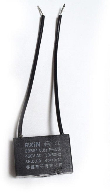 티놀지 CBB61 기동콘덴서 모터 선풍기 보일러 AC 전기 수지콘덴샤 AC450V, 0.8uF(블랙라인), 1개