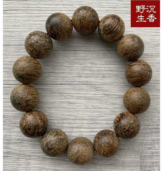 周錦香 菩薩沉香手珠 柬埔寨沉香佛珠念珠手串