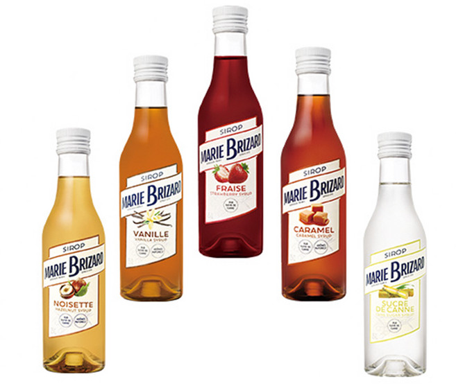 마리브리자드 250ml 미니버전 작은시럽 6종 모음 헤이즐넛 스트로베리 사탕수수 바닐라 카라멜 패션프루츠, 99개