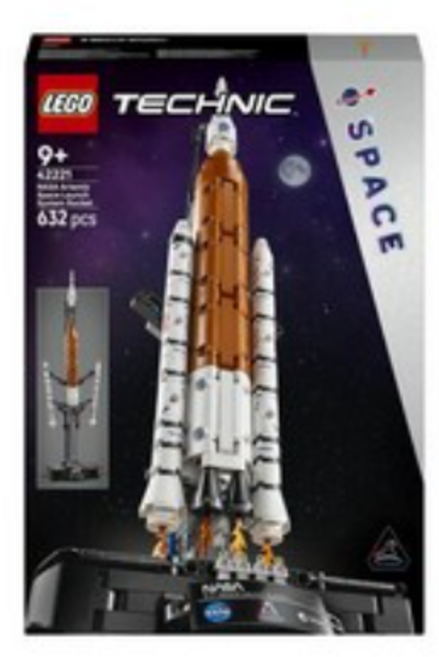 레고 테크닉 42221 나사 아르테미스 우주 발사 시스템 로켓, 1개, 혼합색상