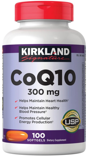 미국 코스트코 커클랜드 코큐텐 300mg 100 소프트겔, 100회분, 1개