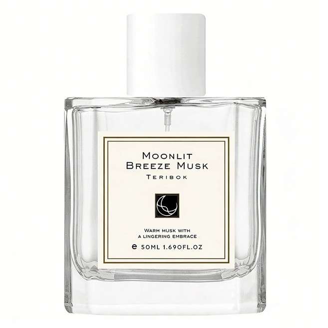Moonlit musk 클린 화이트머스크 향수 여자 향수 1 위 우디향 머스크향 니치향수 솝향 피치 오 드 퍼퓸 무성별 향수 추천 중성적인 향수 베스트 여자들이 좋아하는 남자향수, 1개, 50ml