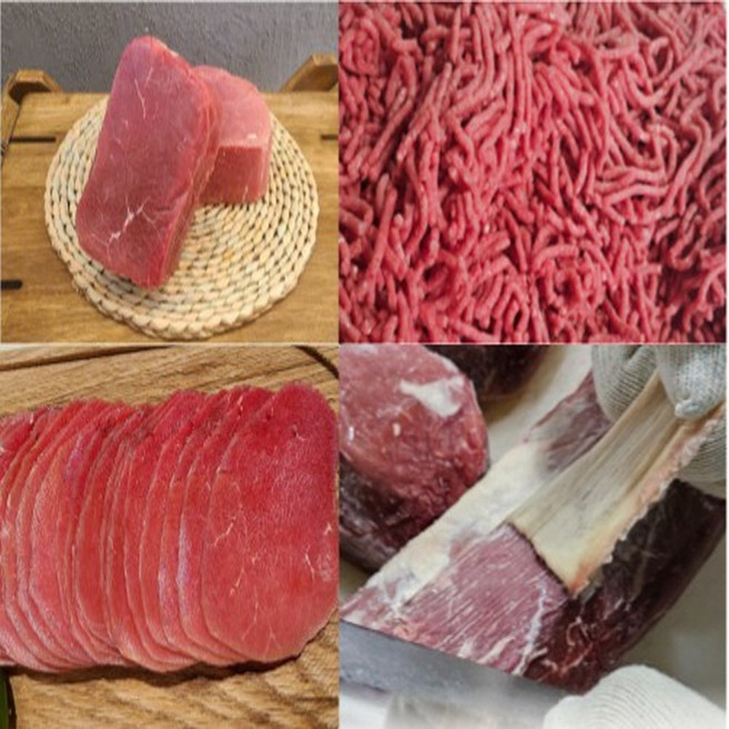 목초사육 호주청정우 다이어트 식단용 소고기 저지방 홍두께살 (다짐육 덩어리 슬라이스) / 육전용, 200g, 1개, 1번 : 다짐육