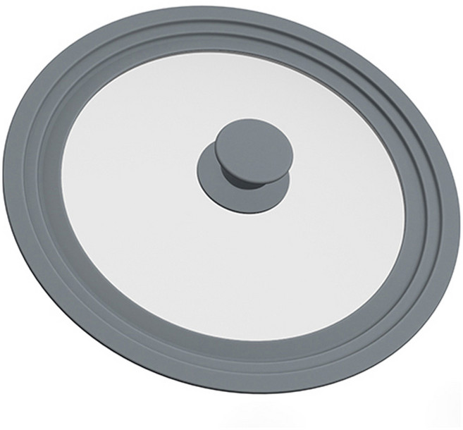 엠토이 다용도 실리콘 뚜껑 그레이, 1개, 30cm