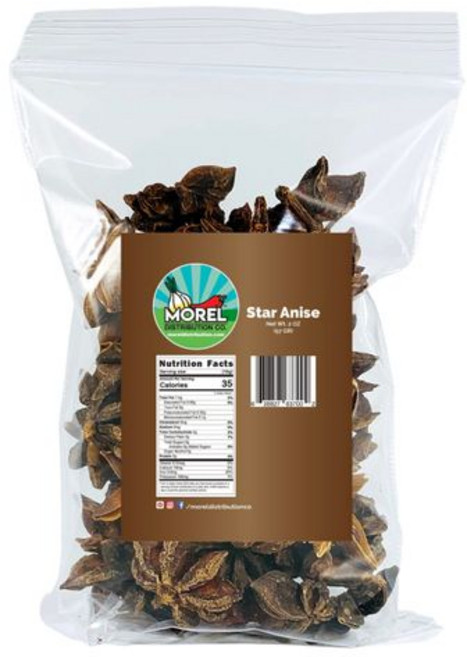 스타 아니스 씨앗 또는 스타 아니스 꼬투리 (아니스 에스트렐 Star Anise Seeds or Star Anise Pods (Anis Estrella) (2 oz 4 oz 8, 2 온스 (1팩), 1개