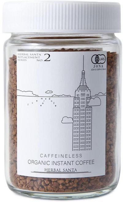 HERBAL SANTA 일본직구 허브 산타 자연유래 무카페인 인스턴트 커피 데카페 교체 시리즈, 사이즈