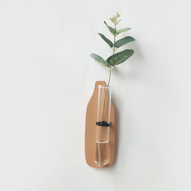 벽장식 실내 화장실 벽 디퓨저 칼라화병 자석 부착디퓨저 아로마디퓨저 인테리어디퓨저 화병 벽장식소품, 1개, 100ml, 베이지 다우니에이프릴후레쉬