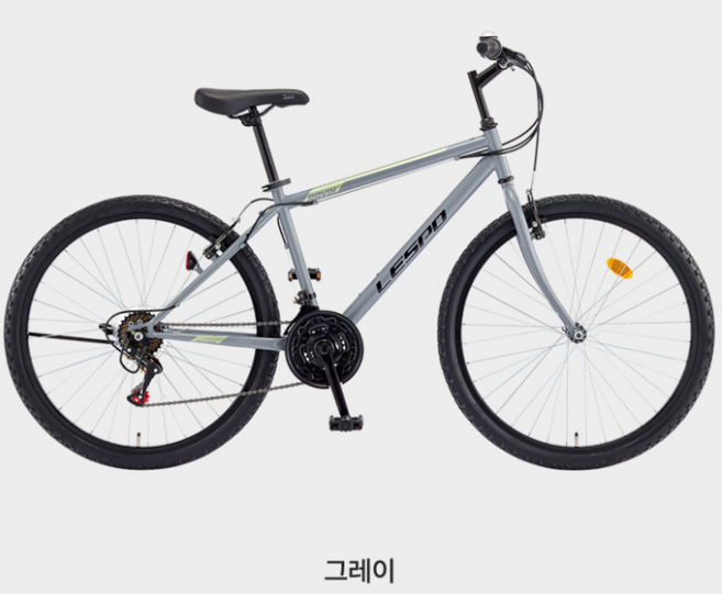 삼천리 레스포 26 라빈 자전거 MTB 입문용자전거 21단 조립자전거 99%조립, 1개, 168cm, 24년 그레이 99%