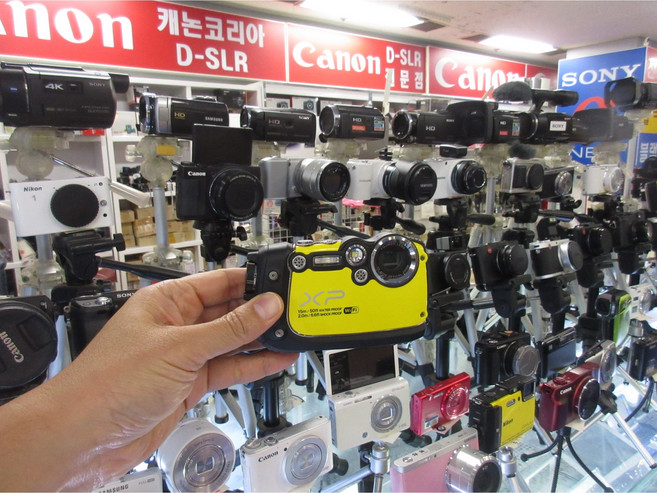 후지 방수/방진카메라 XP200 (먼지많은곳 사용디카 / 16GB / 카드리더기포함 / 렌즈안나오는 카메라)