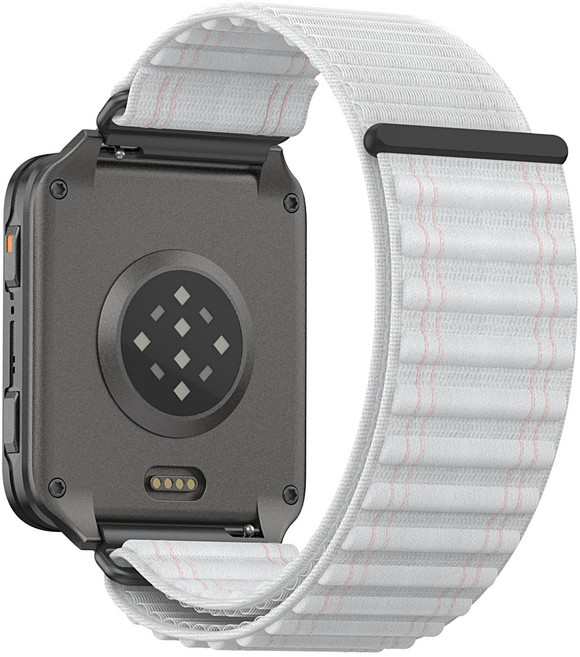24mm 소프트 나일론 루프 밴드 통기성 스트랩 호환 Garmin Venu X1 Quick Release 워치밴드 for Coros NOMAD APEX 4 46mm, 화이트, For Coros APEX4 46mm