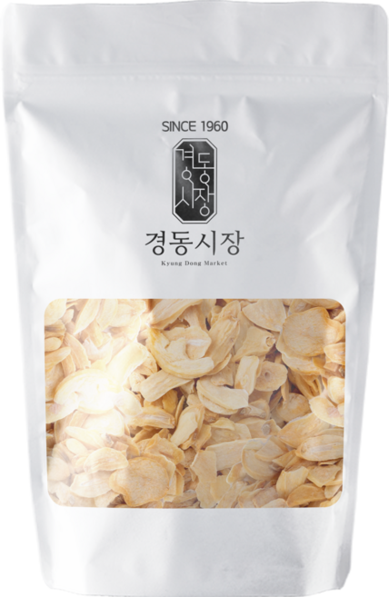 경동시장 베트남 건마늘 슬라이스 매운 건조마늘 100%, 1개, 500g