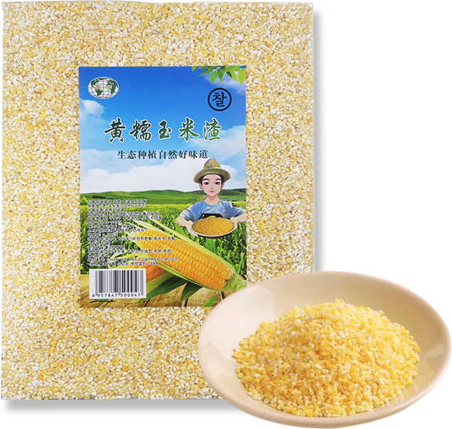 홍홍 중국식품 찰옥수수쌀 2.5kg 콘그릿츠 잡곡쌀 작은알 (소), 1개