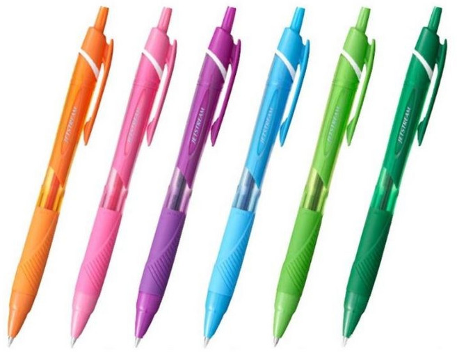 유니 제트스트림 컬러 볼펜 6색 SXN-150C 0.5mm 0.7mm