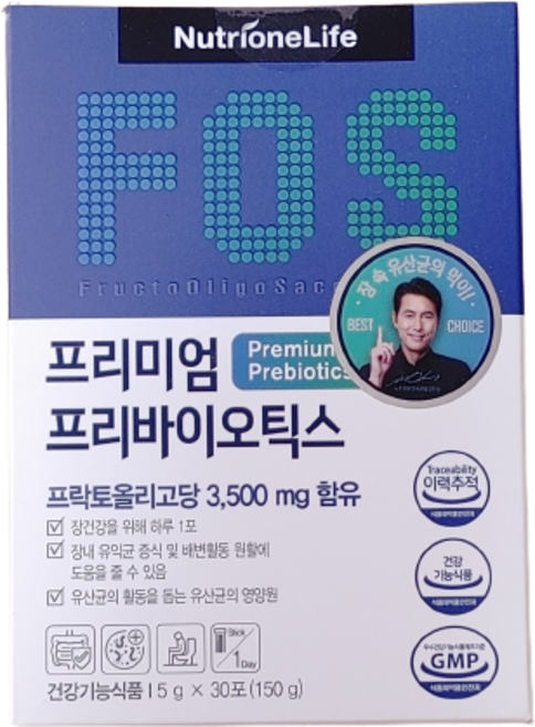 뉴트리원라이프 프리미엄 프리바이오틱스 FOS 5g x 30포 x2개, 2개, 30정