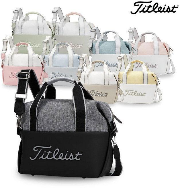 [아쿠쉬네트코리아정품] 타이틀리스트 우먼스 어반 토트백 TA24TWUK, 화이트 레몬