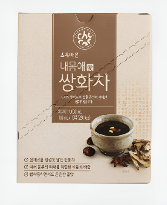 (초록마을) 내몸애 쌍화차 1000ML, 10개입, 1박스