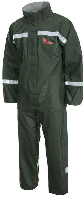 도롱이[세이프텍] 오토바이 전용 우의 우비 국방색 [L XL 2XL 3XL]