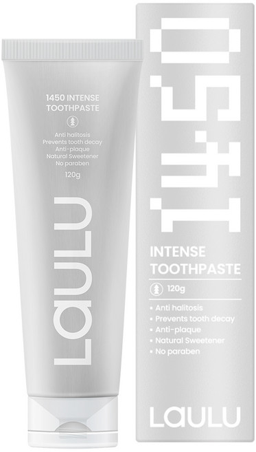 라울루 고불소 입냄새구취 충치예방치약, 1개, 120ml