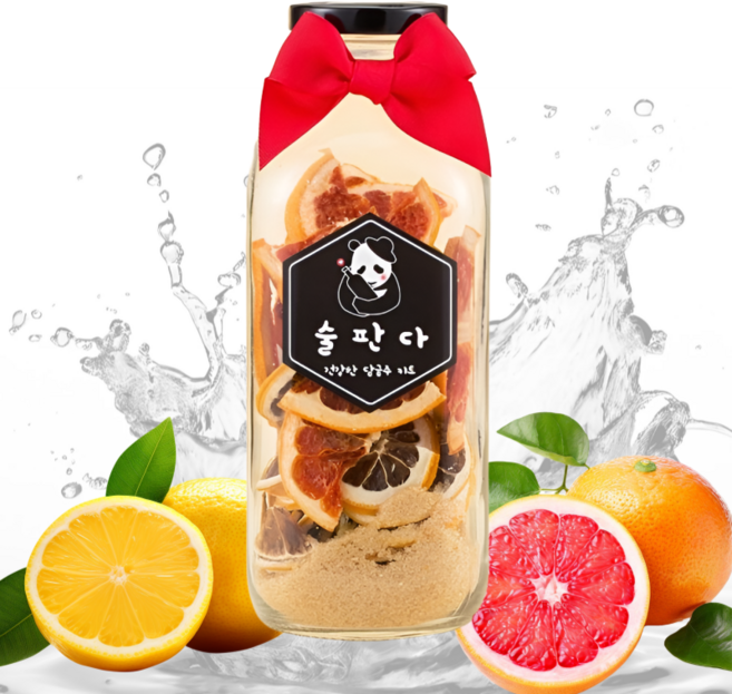 오후의 햇살 한조각 레몬자몽주 담금주키트 선물 과일주 레몬주세트 파티, 1개