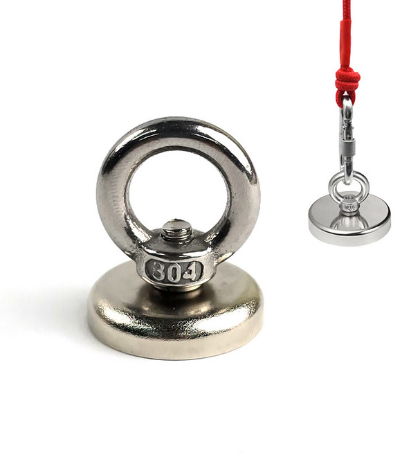 카운트다운몰 초강력 자석후크 링타입 마스크 열쇠 소품걸이용, 링타입 자석후크(ST67), 1개