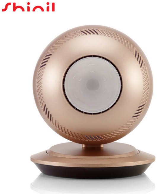 신일 무풍 선풍기 공기청정 날없는선풍기 날개없는 무엽 무소음 저소음 1개, 로즈골드