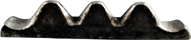 天成 山型文鎮 鐵質文鎮 書法繪畫專用 穩固耐用, 1個