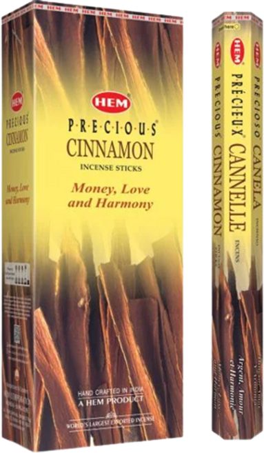 HEM 인센스 스틱120개입 대용량 인텐스 인센트, 18.프레셔스 시나몬