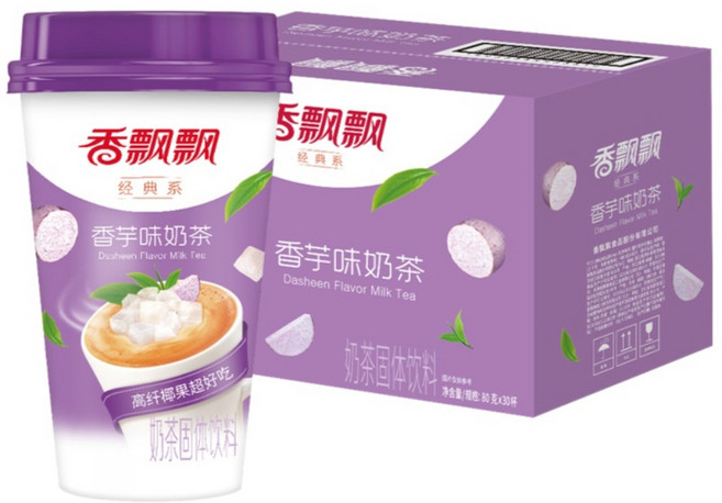 밀크티 6종 30컵 여러가지맛 편리한 타먹는 밀크티가루 밀크티분말 믹스 중국 홍차음료, 타로맛, 1개입