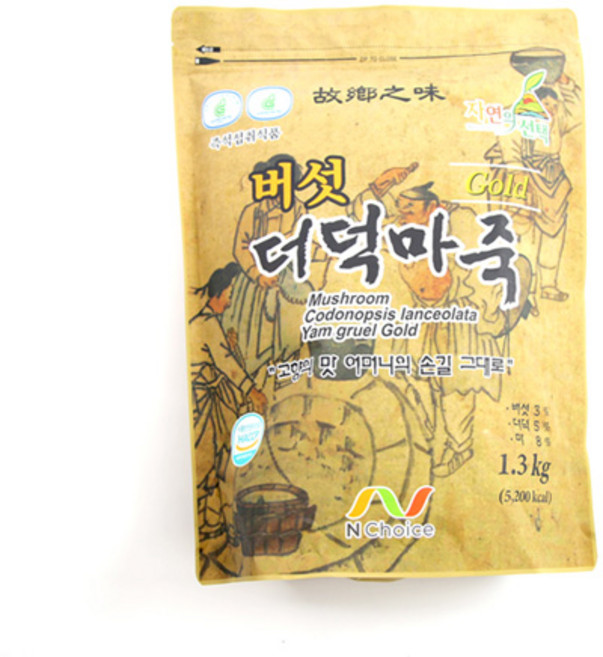 엔초이스 버섯더덕마죽 은행마죽 15곡참마밀