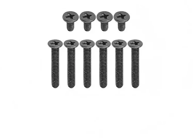 LENOVO Legion 5 17ACH6H 82JY 하단 베이스 커버 나사 용 10PCS, 01 black