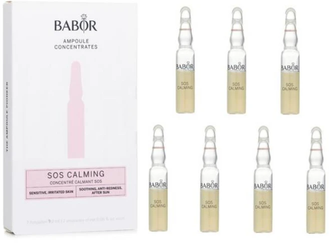 바버 앰플 컨센트레이트-sos 카밍(민감성 자극성 피부용) 7x2ml, 1개 - 쿠팡