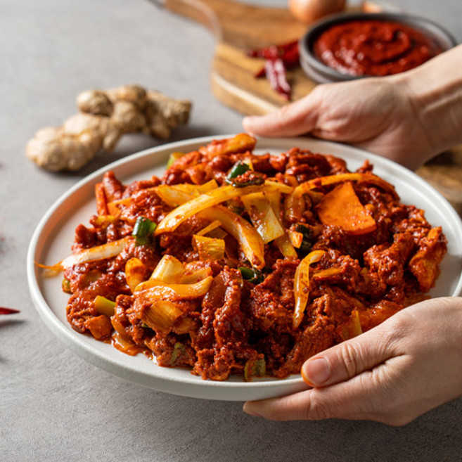 달티어 국내산 냉장 제육볶음 두루치기 매콤양념 제육 250g 2팩