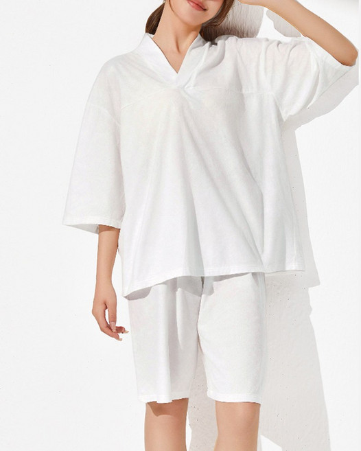 여행용 일회용 잠옷 루즈핏 여행 출장 호텔 가운