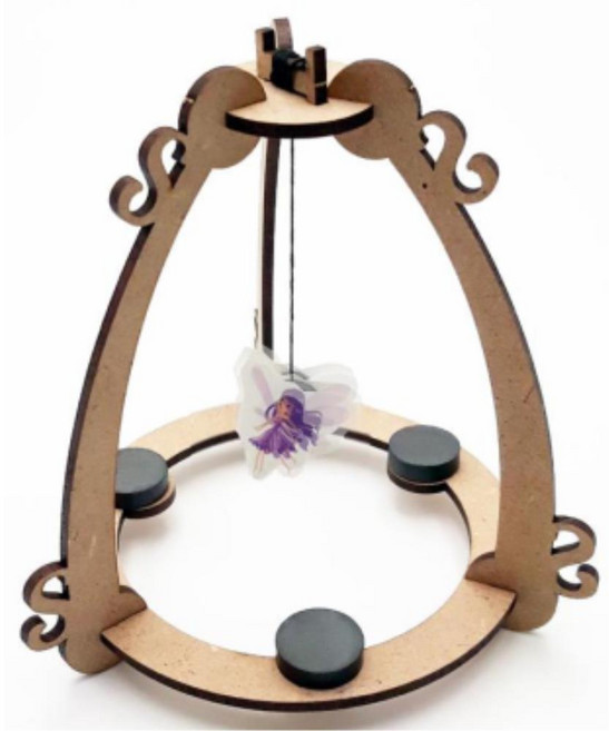 초등 자석 교구 움직이는 자석그네 팅커벨 1인 창의융합교육 원리실습 영재과학 중등, 1개