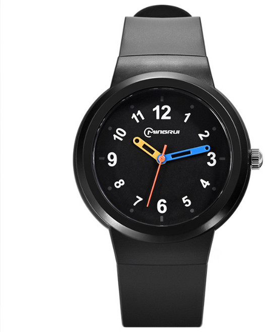 [SUNOEL] 3기압 방수 학생 쿼츠 아날로그 바늘 손목시계 MR-8857