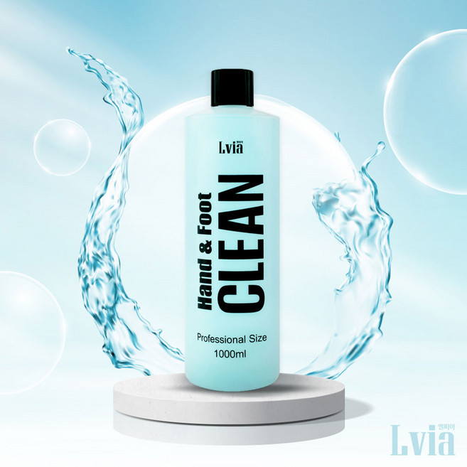 엘비아 소독제 1000ml+1000ml 네일도구 손발소독제 알콜, (단품) 엘비아 소독제 1000ml, 1L, 1개