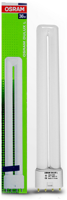 오스람 두영 장수 PL 꽂아끼우는 램프 FPL 36W 삼파장 형광등 4핀소켓, 주백색, 1개