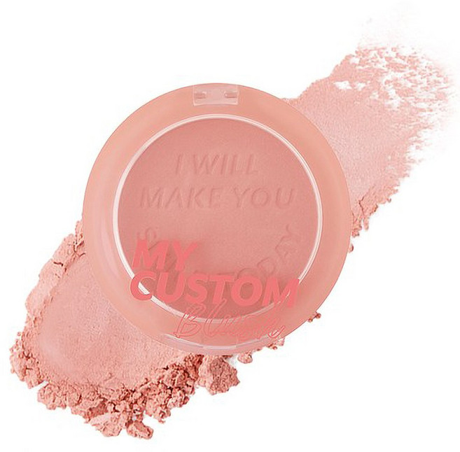 아임미미 마이 커스텀 블러쉬 6g, 01멜로우핑크, 1개