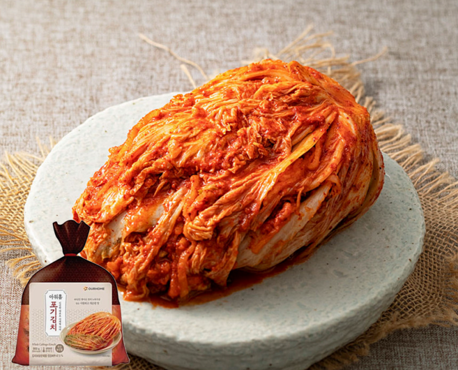 아워홈 포기김치, 3개, 900g